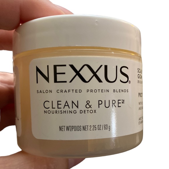 NEXXUS Clean & Pure Nourishing Detox Scalp Scrub Protein Fusion 2.25 oz 2 Tubs - Picture 2 of 5